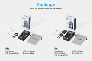 XTAR новейший VX2 PRO 6 в 1 наиболее совместимый 18650 21700 3,6 В 3,7 В 3,2 В 1,5 В и 1,2 В AA & AAA зарядное устройство - Product Image 6