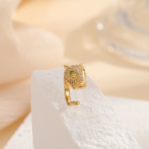 Golden Four Leaf Clover Chain Ear Cuff <b>Stud</b> <b>Earrings</b> For Women Fashionable Zinc Alloy <b>Earring</b> Jewelry Accessory - Product Image 3