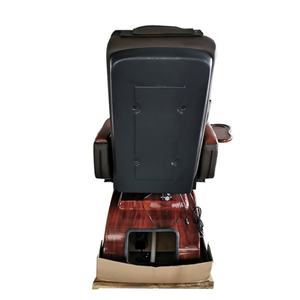 High Quality No Plumbing Massage Manicure Foot Spa <b>Chairs</b> Reclining Electric Wood <b>Pedicure</b> <b>Chair</b> for Beauty Salon - Product Image 5