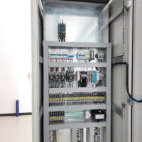Ensemble complet d'assemblage de coffret électrique triphasé avec ATS pour le commutation de puissance