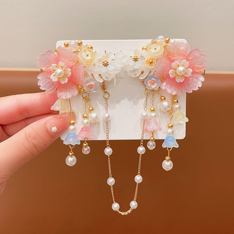 早割 万博 Hair Chinese Shop Ornaments Accessories Vintage and Elegant - Clothing