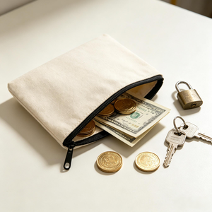 Fast Shipment Canvas Storage <b>Bag</b> Pen Case Simple Style Primary Secondary Students Pencil <b>Bag</b> for Training Promotion - Product Image 6