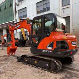 รถขุด Doosan DX55LC-7 รุ่นขายดีที่สุด เครื่องยนต์ Yanmar ประสิทธิภาพการทำงานสูง กำลัง 38.1 กิโลวัตต์ บุ้งกี๋ขนาด 0.3 ลูกบาศก์เมตร ปั๊ม เกียร์บ็อกซ์ มอเตอร์ PLC - Product Image 6