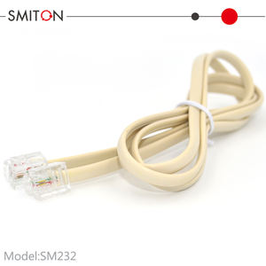 Câbles de cordon téléphonique 6FT 9FT 6P2C RJ11 mâle à mâle - Product Image 4