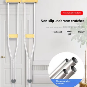 Canne <span class=keywords><strong>en</strong></span> alliage d'aluminium Chuangyu Original, réglable pour adultes et enfants, pour personnes âgées, post-fracture, épaissie, double YK710 - Product Image 2