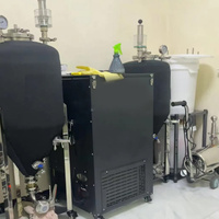 Refroidisseur de glycol automatique 1HP avec pompe et PLC, machine de fermentation pour brassage domestique, 110V-220V, 4600 BTU, cuve sous pression -5~35°C, R32