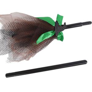 Venta caliente Halloween bruja <span class=keywords><strong>escoba</strong></span> Cosplay <span class=keywords><strong>escoba</strong></span> voladora decoraciones de malla extraíble para fantasma Festival fiesta nueva bruja de Halloween - Product Image 5