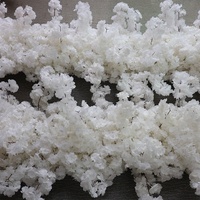 Décoration d'arche de mariage de haute qualité en gros, simulation de fleurs de cerisier blanches, fleurs artificielles de cerisier pour table