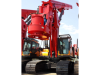 Foreuse rotative de chantier SR400M, alimentée au diesel, capacité de levage de 410 kN, mât stable, haute productivité, moteur contrôlé par PLC