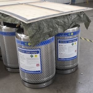 กระบอกหุ้มฉนวนรักษาอุณหภูมิมีความเสถียรสูงทรงกระบอกสำหรับ175L อาร์กอนของเหลวที่แช่แข็งสำหรับการจัดเก็บทางชีววิทยา - Product Image 4