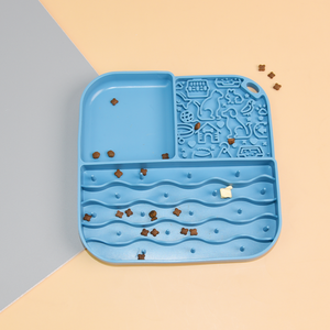 Anti Choke Slow Down Eating Feeder Bowl Cat Dog Lick Mat Venta caliente de silicona para perros <span class=keywords><strong>Silicone</strong></span> Lick Mat con perro - Product Image 1