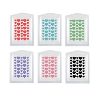 Lot de 36 patchs hydrocolloïdes en forme de cœur pour boutons, jetables, pour dissimuler et traiter l'acné, personnalisables, pour le visage, marque privée