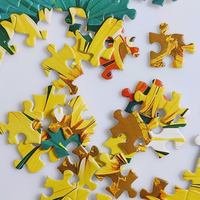 Casse-tête pour adulte 1000 pièces personnalisé en bois plastique EVA papier imprimé image 500 pièces jouet éducatif jeu coffret cadeau Rompecabezas