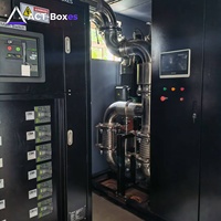 Conteneur minier industriel en acier refroidi par eau, boîtier personnalisable pour processeur de données informatique