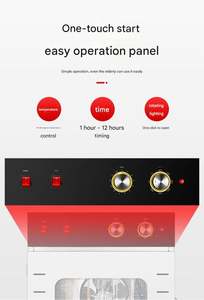 Deshidratador de Alimentos Comercial de Alta Calidad con Función de Ahumado, Temporizador y Control de Temperatura para Carne de Res, Tocino y Salchichas - Product Image 4