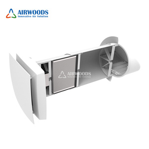 Airwoods 1.0 HRV de Pared para Habitación Individual, 97% de Alta Eficiencia para Dormitorios y Hoteles - Product Image 4
