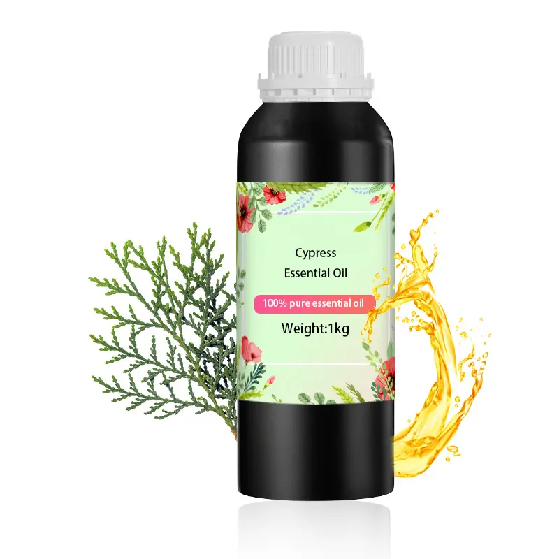 Nuovo olio essenziale di cipresso naturale biologico prodotti per la cura della pelle Huile Essentielle Diffuseur estratto vegetale essenze per umidificatore