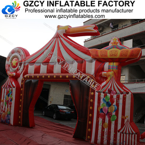 Arc gonflable extérieur de ligne d'arrivée de début de course d'arche d'entrée pour l'événement publicitaire - Product Image 6