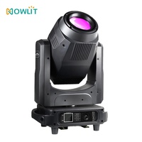 Mini projecteur LED mobile 360W BSW CMY de fabricant chinois, contrôle DMX512, 23/34/39 canaux pour événements scéniques, faisceau, spot, wash