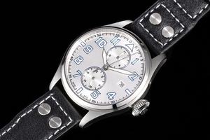 Montres mécaniques - Tendance et très vendues avec fonction phase de lune, lumière nocturne, boîtier argenté - Product Image 3