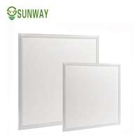 Travor-panneau lumineux led encastrable, cripf + 0.9, 120x30, 1200x300, 60x1200, 120x60, 60x30, 600x300, 300x300, 625x625mm, 620x620mm CE TUV