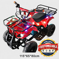 Kart électrique personnalisable à moteur brossé 350W avec transmission par chaîne, frein électronique et contrôle de vitesse pour la conduite en extérieur – Offre Spéciale