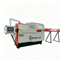 Cintreuse automatique de barres d'acier CNC à contrôle de précision pour la production en série