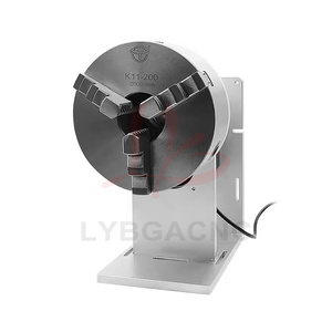 LY TD125/TD160/TD200 - Axe rotatif industriel à 3 griffes - Fixation précise pour le marquage, la découpe, la soudure et la gravure au laser UV sur fibre - Product Image 2