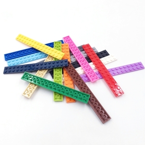 Bloques de Construcción de Plástico al por Mayor BLOCKMOC MOC, Placa de Ladrillos de Construcción de 2 x 16 Puntos, Compatible con 4282, Certificado ASTM, para el Desarrollo de la Inteligencia Infantil - Product Image 2