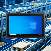 Tablet Industrial Intel IP67 Resistente al Agua con Windows 11 PRO N5100, Pantalla Táctil de 800*1280, WIFI de Doble Banda, 8G+128GB, Altímetro, 1D/2D