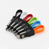 Cadeaux promotionnels – Câble porte-clés 3-en-1 universel 2A en TPE pour iPhone 15, 16, 17 – Direct Usine