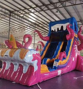 Tobogán Acuático Inflable Gigante Comercial para Adultos, Marca Xinyue, Lona <span class=keywords><strong>de</strong></span> PVC, Tamaño Personalizado para Uso en Parques <span class=keywords><strong>de</strong></span> Trampolines - Product Image 1