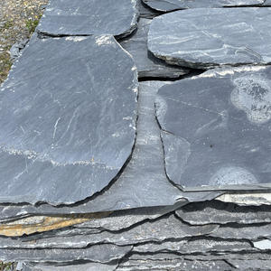 Offre Spéciale forme irrégulière gris foncé ardoise naturelle <span class=keywords><strong>jardin</strong></span> aménagement paysager extérieur <span class=keywords><strong>dalle</strong></span> de <span class=keywords><strong>pas</strong></span> passerelle pavé <span class=keywords><strong>pour</strong></span> la décoration - Product Image 4