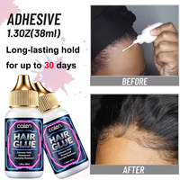 Formula Baru yang Ditingkatkan Tersedia Harga Grosir Lem Wig Tahan Air Perekat Rambut Lem Wig Tak Terlihat untuk Kulit Berminyak