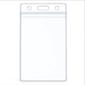 X616 Transparent Soft PVC Card <b>Holder</b> ID Name Tag <b>Badge</b> <b>Holder</b> Vertical or Horizontal - Product Image 4