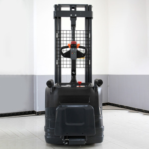 Chất lượng cao 2 tấn Stacker container Pallet xe tải CE chứng nhận của nhãn hiệu xe nâng Pin Pallet Stacker thích hợp cho kho - Product Image 3