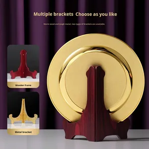 Medaglia Personalizzata in Legno e Metallo, Trofeo per Pensionamento, Onorificenza per Insegnanti, Regalo per Anniversario, Commemorazione Professionale - Product Image 4