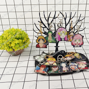 Hơn 500 Mẫu Móc Khóa Anime 3D Bán Chạy Nhất Móc Khóa Có Thể Thay Đổi Nhẫn Tinh Thần Acrylic Móc Khóa Chuyển Động Anime 3D Để Trang Trí - Product Image 4