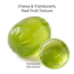 Bonbons gélifiés 3D pelables de qualité supérieure, <span class=keywords><strong>en</strong></span> vrac, <span class=keywords><strong>en</strong></span> forme de fruits, à mâcher, doux, vente <span class=keywords><strong>en</strong></span> <span class=keywords><strong>gros</strong></span>, <span class=keywords><strong>confiserie</strong></span> - Product Image 2