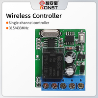 Control Remoto Inalámbrico KONST Mini RF para Puerta de Garaje, Control Remoto para Persianas Enrollables, Interruptor Inalámbrico, Disparador de Alarma, Control de Acceso