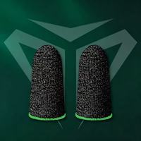 Finera 2 pièces Protège-doigts de jeu filaires en métal pour PUBG, compatibles avec PS2, manchon de manette de jeu respirant