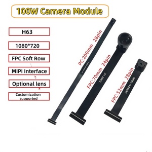 H63 Cáp máy ảnh mô-đun 720P Góc rộng méo miễn phí mipi giao diện hd100w hình ảnh thích hợp cho tham dự máy quét - Product Image 2