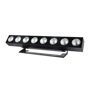 De áudio e vídeo profissional led blinder rgb linear bar 8*30W COB levou com controle de pixels