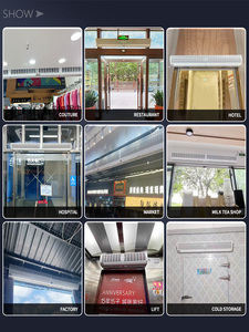 Rèm gió hiệu suất cao, lưu lượng lớn, tiếng ồn thấp, chiều cao 900mm/1200mm, dùng cho cửa, thương mại - Product Image 4