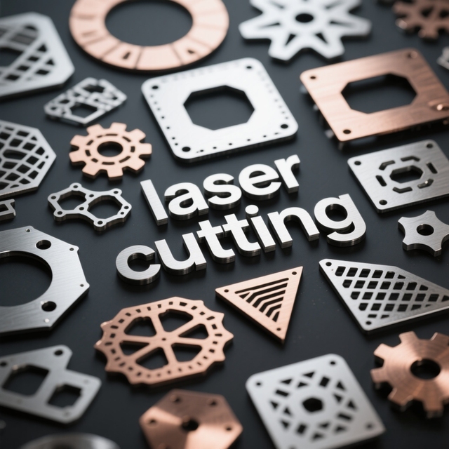 China Metal Fabrication Custom Sheet Metal Laser Cutting Products