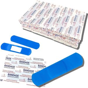 Bandages bleus détecteurs de métaux, best-sellers transfrontaliers, pour la restauration, l'alimentation et la cuisine, disponibles en plusieurs tailles. - Product Image 5