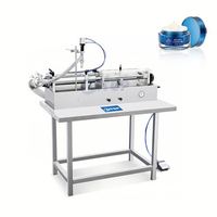 Machine de remplissage pneumatique horizontale, machine de distribution de liquide lessive, machine de remplissage quantitatif semi-automatique de liquides
