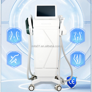 Machine de perte de poids professionnelle verticale de pointe, quatre poignées, radiofréquence, stimulation musculaire, corps ABS - Product Image 5