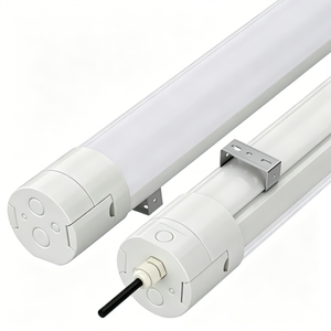 Ready Ship Gotall 130LM/W IP66 <b>LED</b> Waterproof Batten Tri-proof Linear Light Emergency Battery Backup 20W 40W 60W 5-Year Warranty - Product Image 1