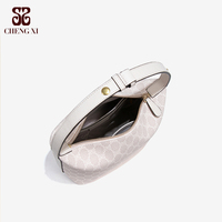 Sac Repas Polyvalent et Chic, de Haute Qualité, en Forme de Corne, Petit Fourre-Tout Pratique pour Femme, Sac à Main Tressé Élégant